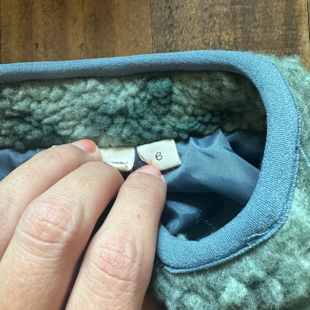 Feather 4 Arrow - Cozy Green and Gray Kids Jacket
